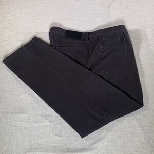 BRAX Cooper Fancy Regular Fit Men's Charcoal Textured Dress Pants Size 38x29